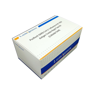 Covid 19/Grippe A+B/RSV-Antigen-kombinierter schneller Test Kit Colloidal Gold