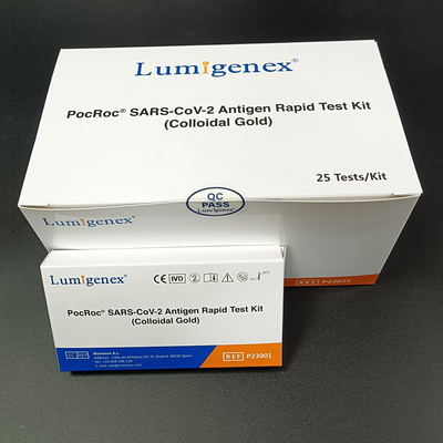 Werksseitiger Covid-19-Antigen-Schnelltestkit (Kolloidales Gold) für medizinische Zwecke