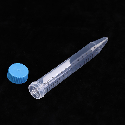 Klare konische 15-ml-Zentrifugenröhrchen aus medizinischem Polypropylen