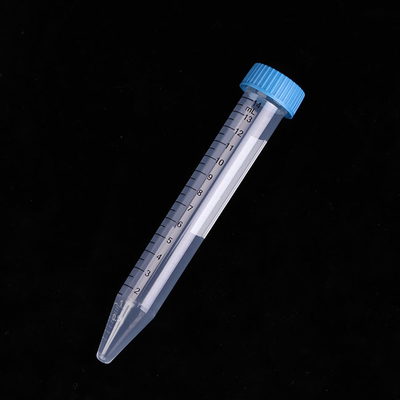 Klare konische 15-ml-Zentrifugenröhrchen aus medizinischem Polypropylen
