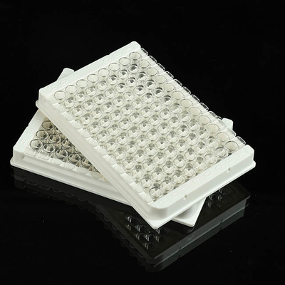 Abnehmbare PCR-Verbrauchsmaterialien PP 96-Well-ELISA-Platte für das Labor