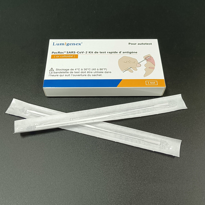 Einmalige Verwendung von Autotest-Antigen-Schnelltestkits für SARS-CoV2