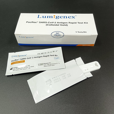 Medizinisches Antigen-Schnelltest-Kit Kolloidales Gold HSA-zertifiziert