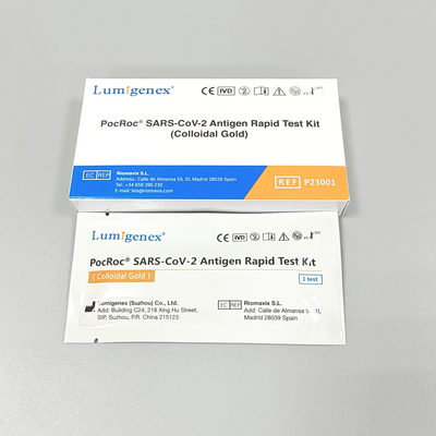Einzelpaket Europäische gemeinsame Liste von SARS-CoV-2 Antigen-Schnelltestkits