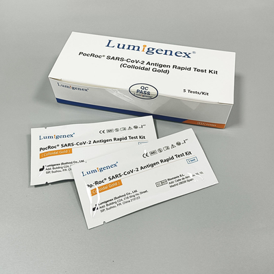 Einzelpaket Europäische gemeinsame Liste von SARS-CoV-2 Antigen-Schnelltestkits