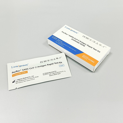 Neuartiges Coronavirus-Antigen-Schnelltestkit Kolloidales Gold CE-geprüft