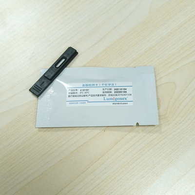 Die Lipid-Platten-Test-Streifen, die mit Chemie-Analysator CER Lumigenex trockenem benutzt wurden, bescheinigten