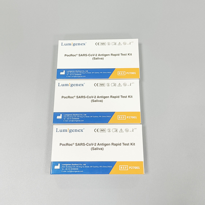 Hohe Sensitivität und Spezifität von SARS-CoV-2-Antigen-Schnelltestkits (Speichel) für Covid19