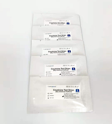 Chemische OEM-Kreatinin-Teststreifen, CE-zugelassen für Krankenhäuser
