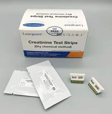 CE-Kreatinin-Teststreifen, 15 Tests/Box Medizinische Teststreifen