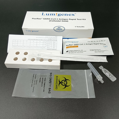 Startseite Plastik 25 Stück Antigen-Schnelltest-Kit 93,33 % Sensitivität