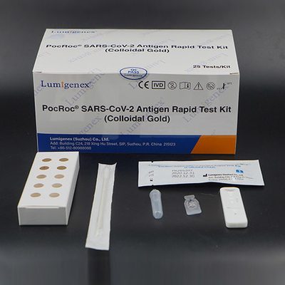 SARS-CoV-2 20-Minuten-Antigen-Schnelltest-Tupfer-Testkit für Zuhause