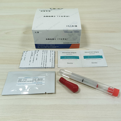 Lipid-Panel-Teststreifen für chronische Krankheiten ISO13485 OEM verfügbar