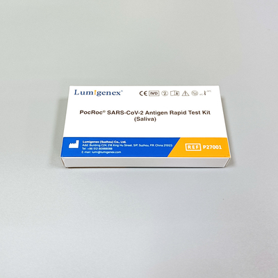 Einzelpackung SARS-CoV-2 Antigen Schnelltest Kits (Speichel)