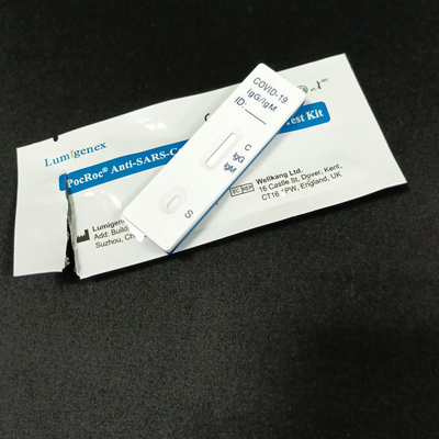 Blut-Antikörper-Diagnoseausrüstung der Fingerspitze 10μL, CE-Schnelltest-Ausrüstung IgM IgG