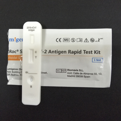 Covid-19-Antigen-Schnelltestkit (Kolloidales Gold) mit CE- und EU-Weißliste