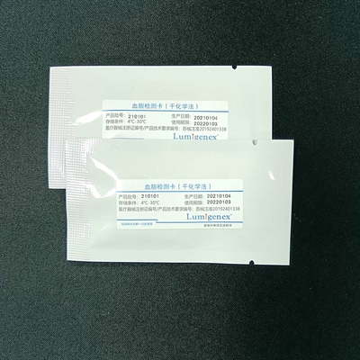 Lumigenex Lipid Panel Teststreifen 15 Tests/Box Blutprobe