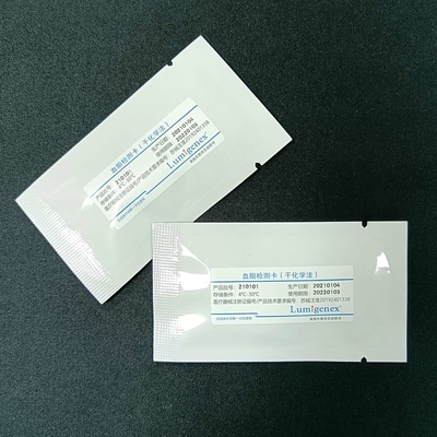 CE CFDA Blood Lipid Panel Teststreifen 15 Tests/Box