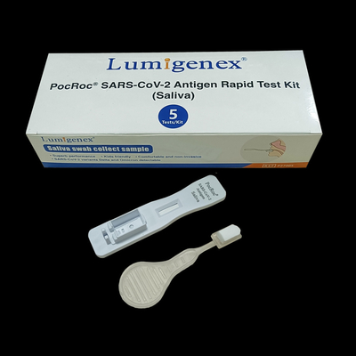 Kolloidales Gold-empfindliches Covid19-Antigen-Schnelltestkit Lollipop-Tupfer
