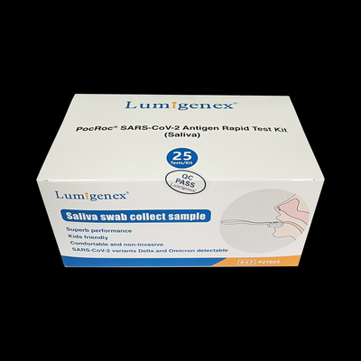 Weißes Antigen-schneller Test Kit Saliva Get Result In 15 Minuten