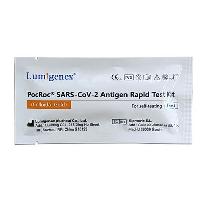 Covid19-Antigen-Schnelltestkit zum Selbsttest CE-zertifiziert